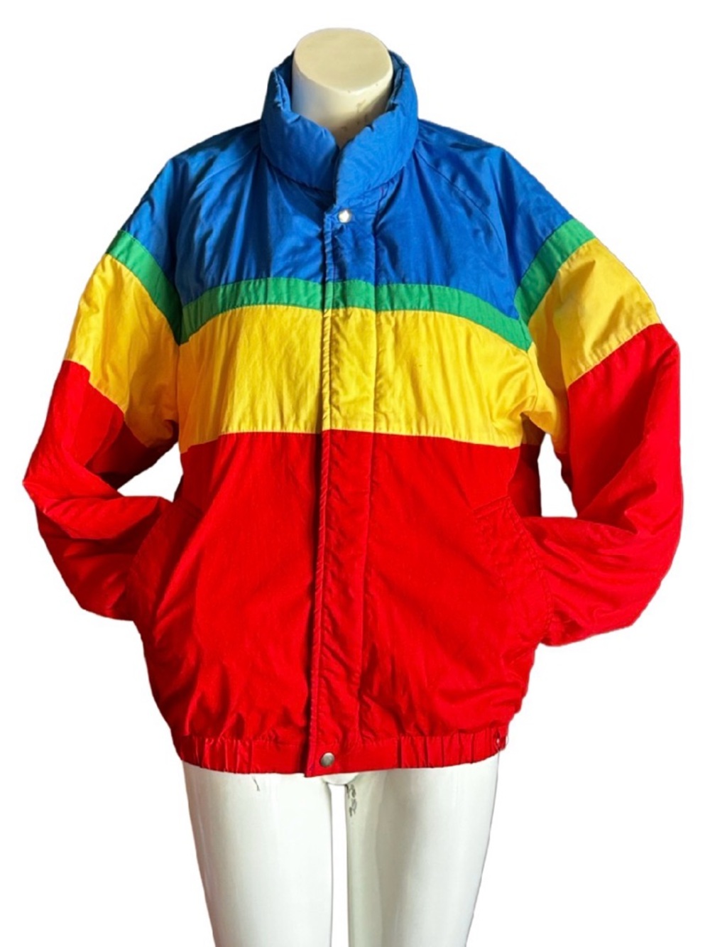 80’s Primary Colors, Light Puffer Jacket